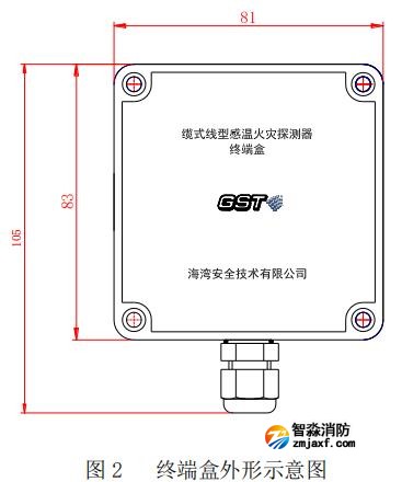 JTW-LD-GST85A纜式線型感溫火災探測器結(jié)構(gòu)特征