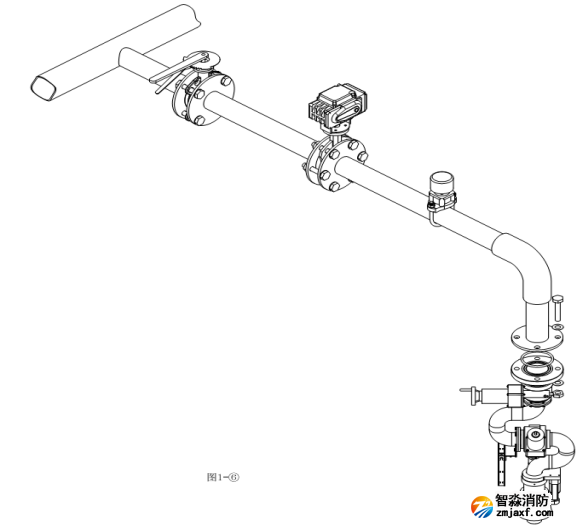 PSKD20電控消防水炮系統(tǒng)安裝圖
