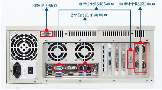 東田4U工控機(jī)DT-610L-C236MA端口圖.png