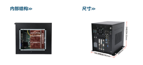 DT-5308-BH110MC的壁掛式視覺控制器