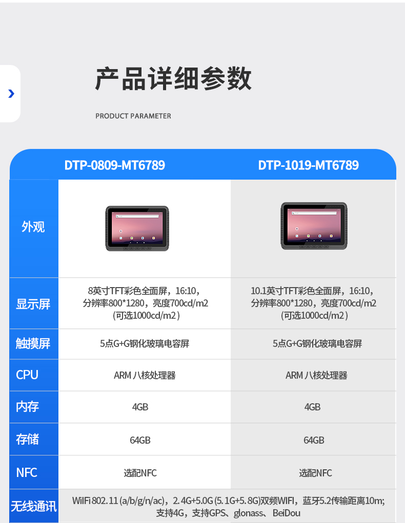 工業(yè)車載平板電腦,8/10.1英寸鋼化玻璃電容屏,DTP-0809-MT6789.jpg