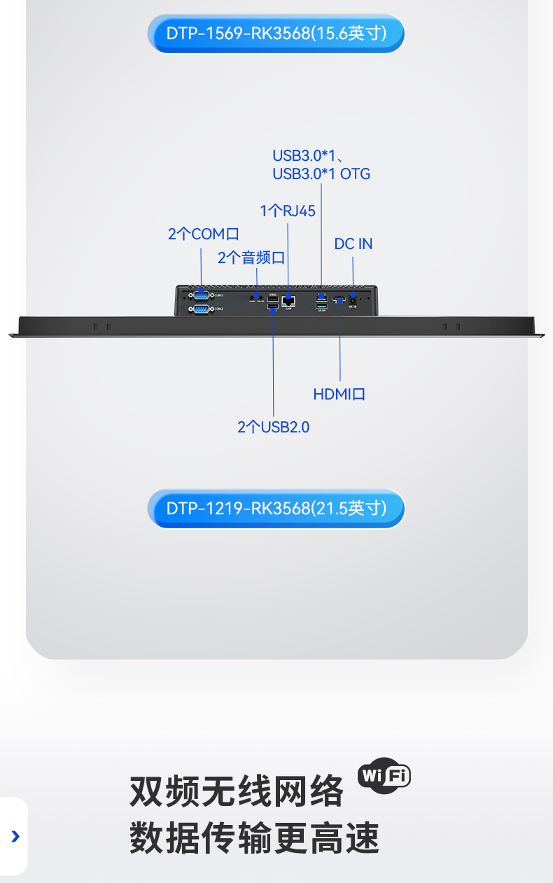 無(wú)風(fēng)扇工業(yè)平板電腦,寬溫運(yùn)行IP65防護(hù),DTP-0819-RK3568.jpg