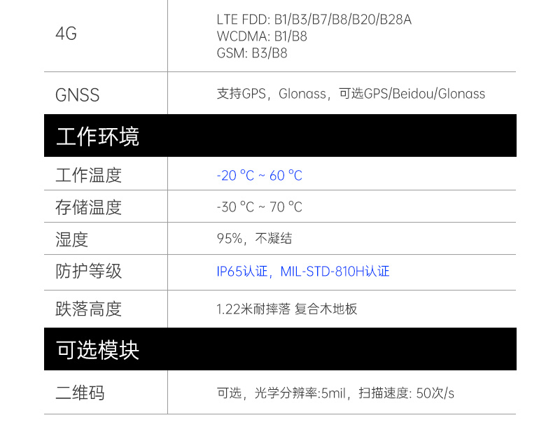 10英寸三防工業(yè)平板電腦,多通訊雙電池長(zhǎng)續(xù),DTZ-I102E