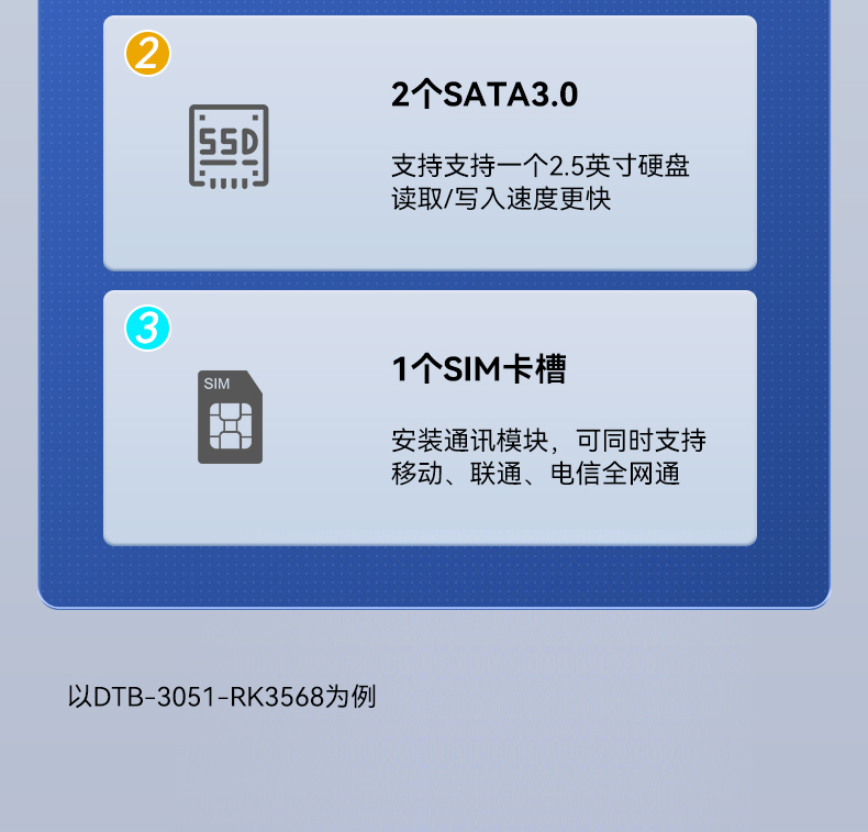 ARM工控機(jī),rk3588 四核處理器,支持Ubuntu18.04系統(tǒng),DTB-3053-RK3588.jpg