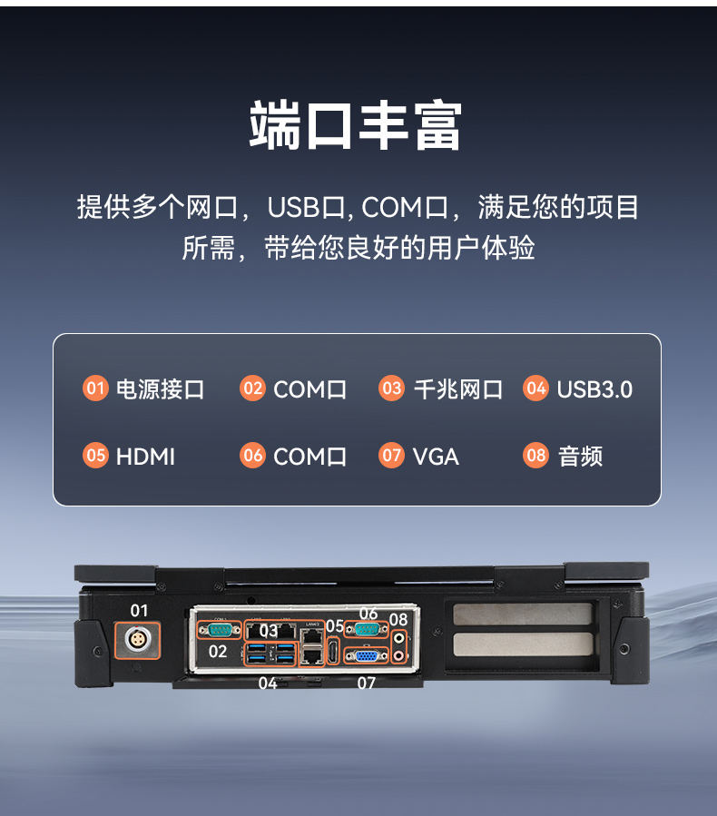 國產(chǎn)多網(wǎng)口工業(yè)便攜機,戶外勘探工業(yè)電腦廠家,DT-1415CU-D3350MC.jpg