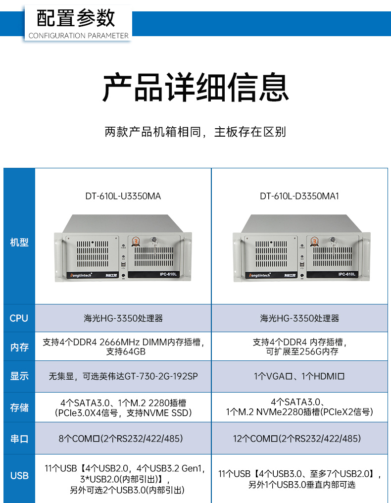 國產(chǎn)4U工控機(jī),雙路海光可擴(kuò)展工控主機(jī),DT-610L-U3350MA.jpg