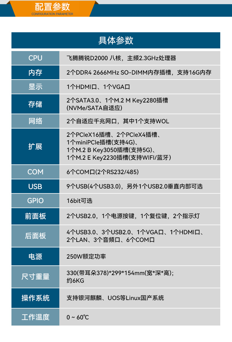 國產(chǎn)壁掛式工控機(jī),飛騰D2000工業(yè)主機(jī),DT-5206-FD2KMB.jpg