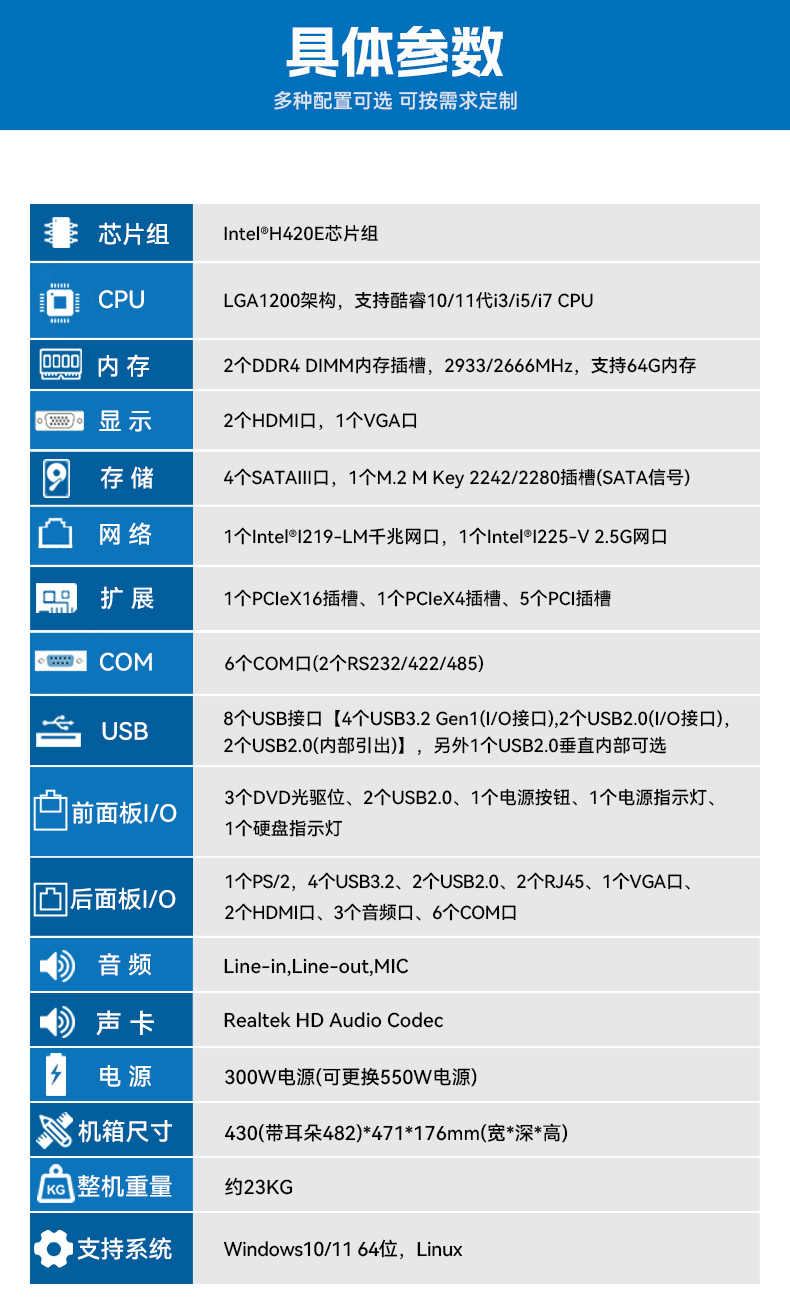 東田4U工控機,工廠/電力系統(tǒng)專用工控主機,DT-610X-JH420MA.jpg