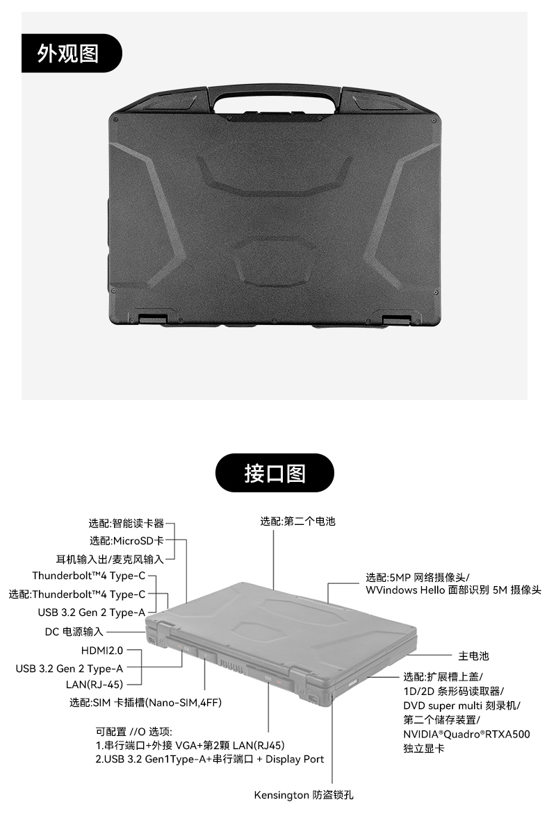 AI大模型三防筆記本,戶外勘探AI數(shù)據(jù)分析工業(yè)級計算機,DTN-S1514G.jpg